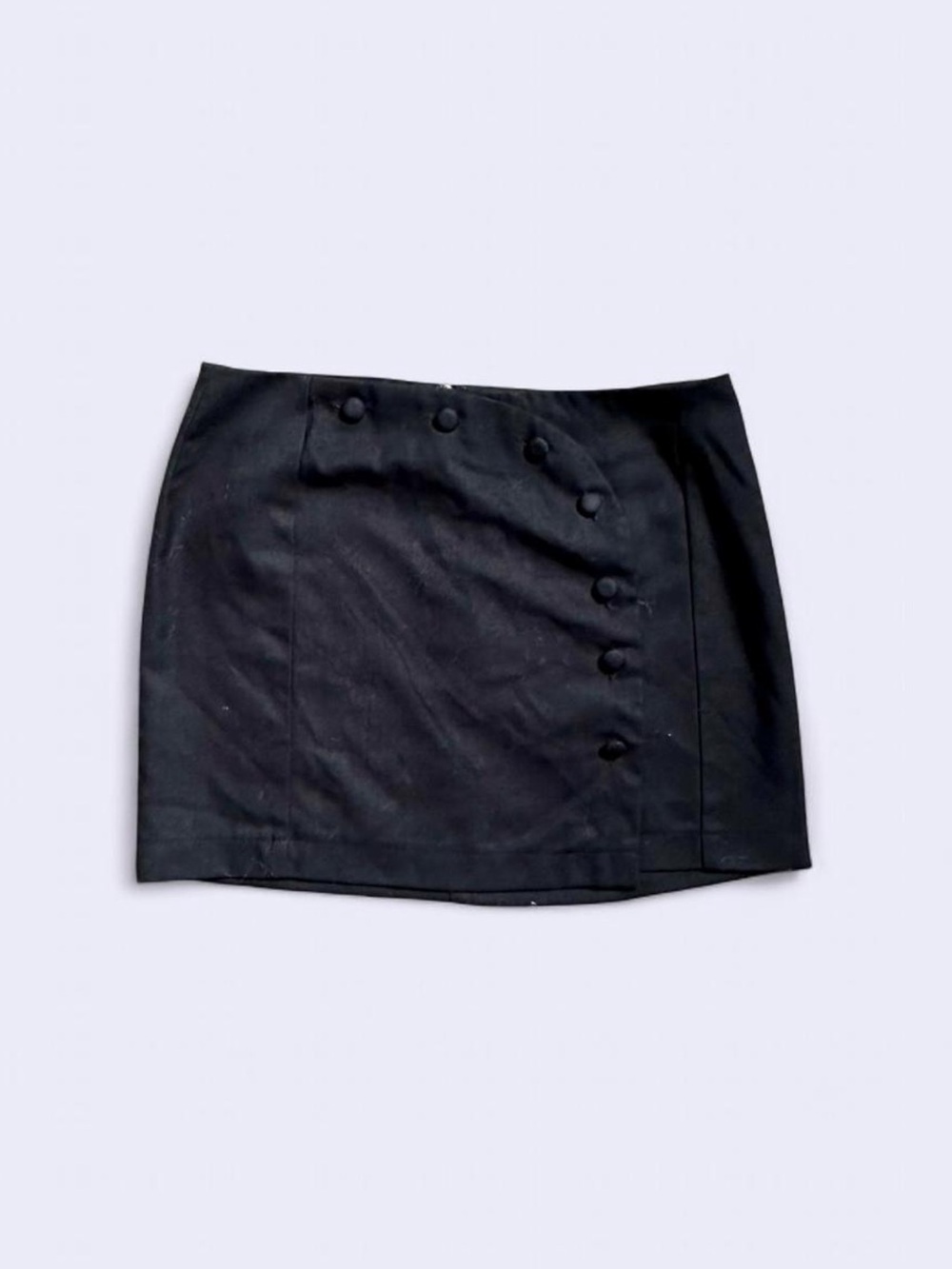 Urban Outfitters black buttoned mini skirt